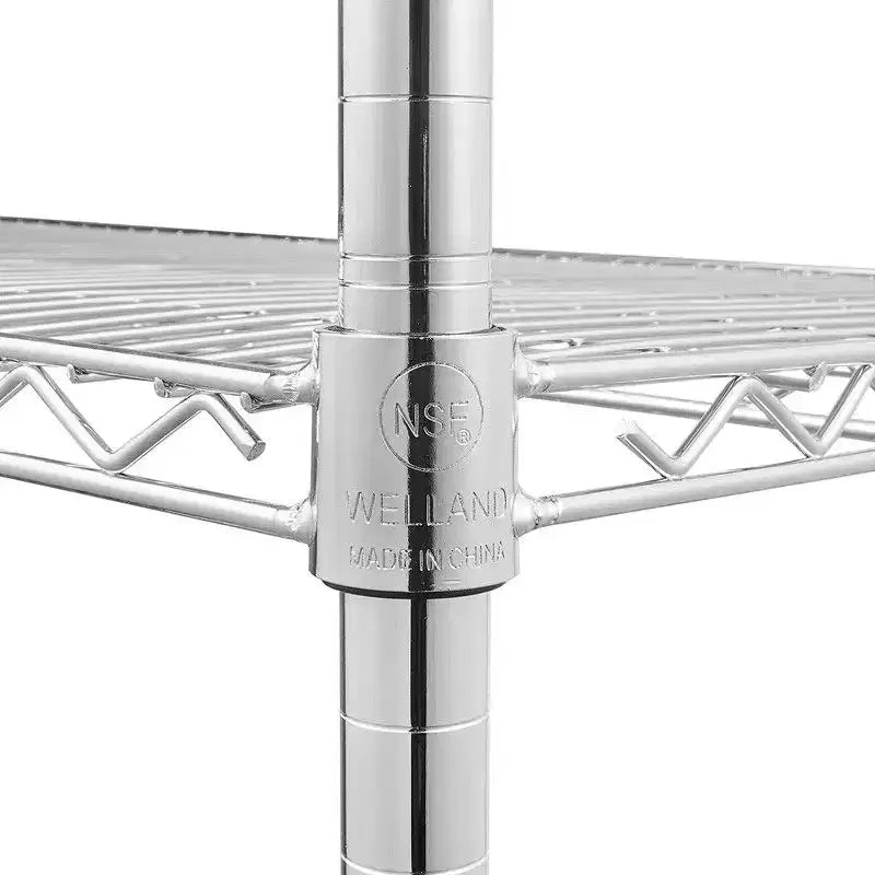 Scaffale metallico da 21,65", moderno scaffale portaoggetti