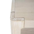 Tavolo Consolle Modern Farmhouse in Legno con Ripiano Aperto