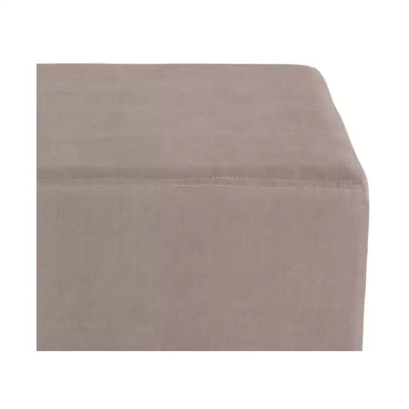 Pouf Contenitore Cubo in Tessuto di Sughero
