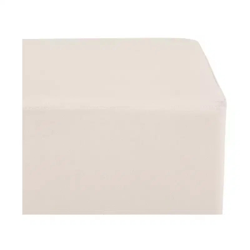 Pouf Contenitore Cubo in Tessuto di Sughero