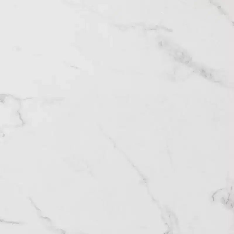 Tavolino moderno effetto marmo, bianco
