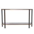 Thornsett Console Table with Mirrored Top - Champagne - SEI