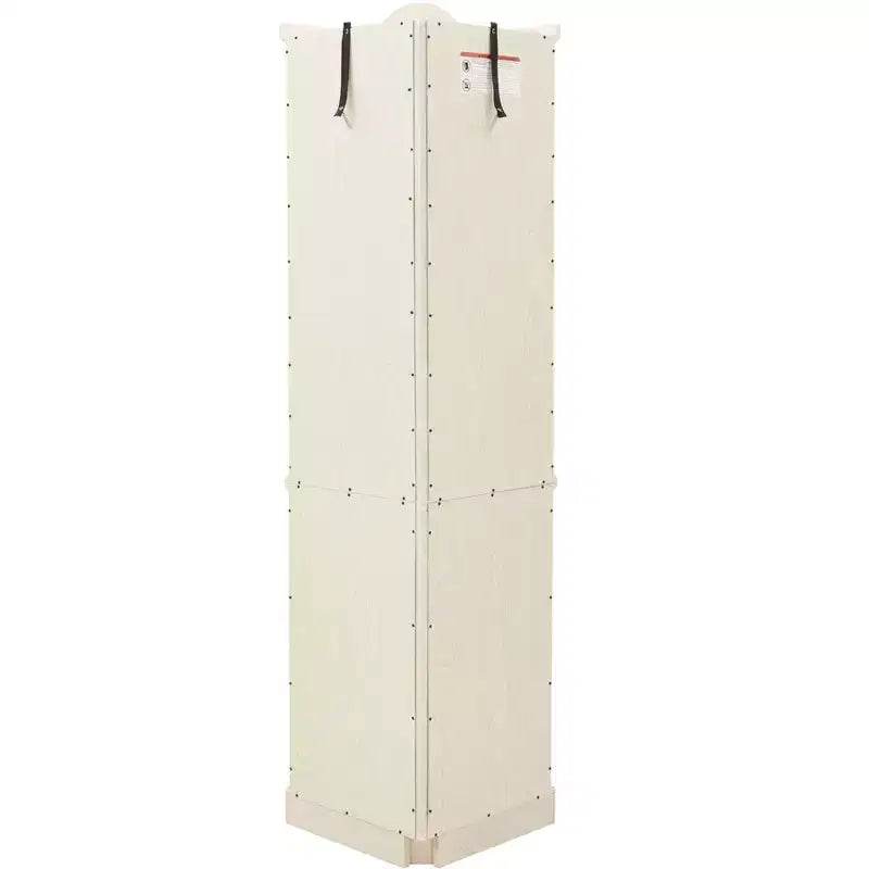 Pouf Contenitore da Soggiorno con Top Imbottito, in Tessuto e MDF