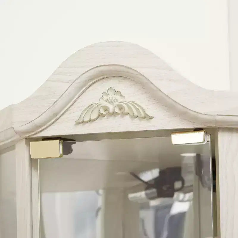 Pouf Contenitore da Soggiorno con Top Imbottito, in Tessuto e MDF