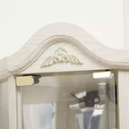 Pouf Contenitore da Soggiorno con Top Imbottito, in Tessuto e MDF