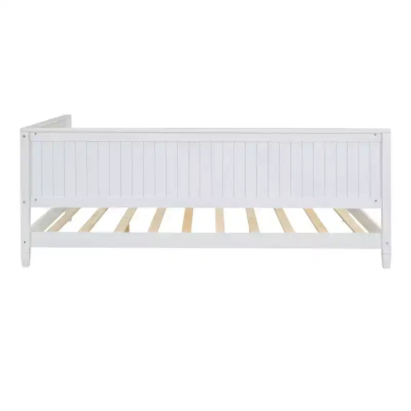 Divano Letto in Legno Moderno Full Size per Soggiorno e Camera degli Ospiti