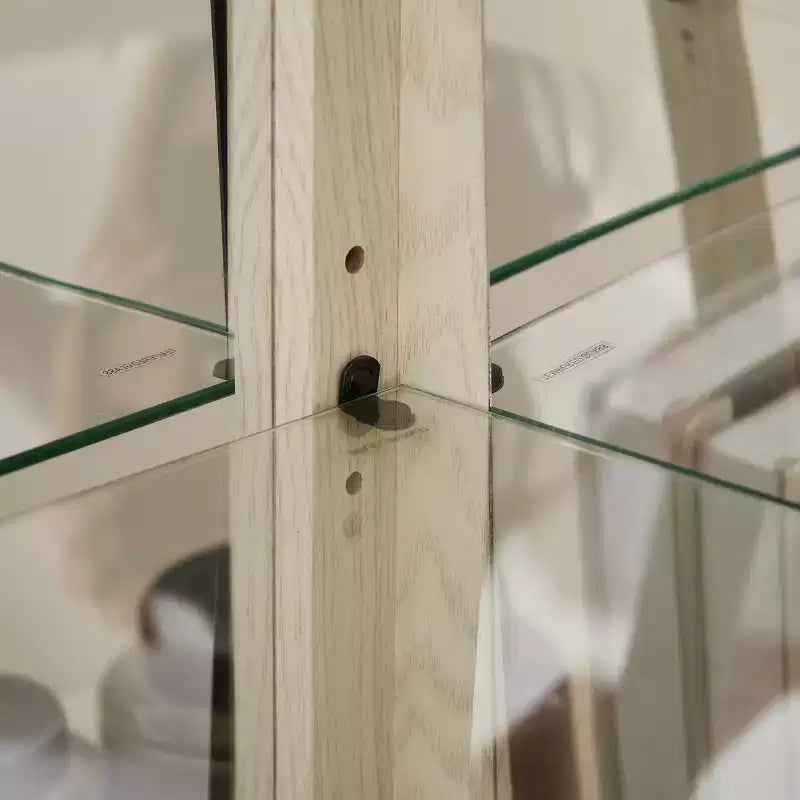 Dispensa alta da cucina, in MDF, 2 ante e 2 ripiani regolabili, da terra